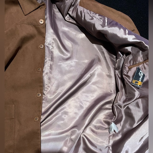 Brown Falcone jacket - size 42 Long - Picture 3 of 6